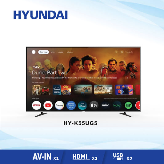 HY-K55UG5 55" 4K ULTRA HD GOODLE Television