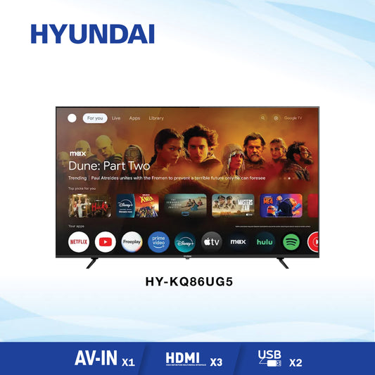 HY-KQ86UG5 86" 4K ULTRA HD GOODLE Television